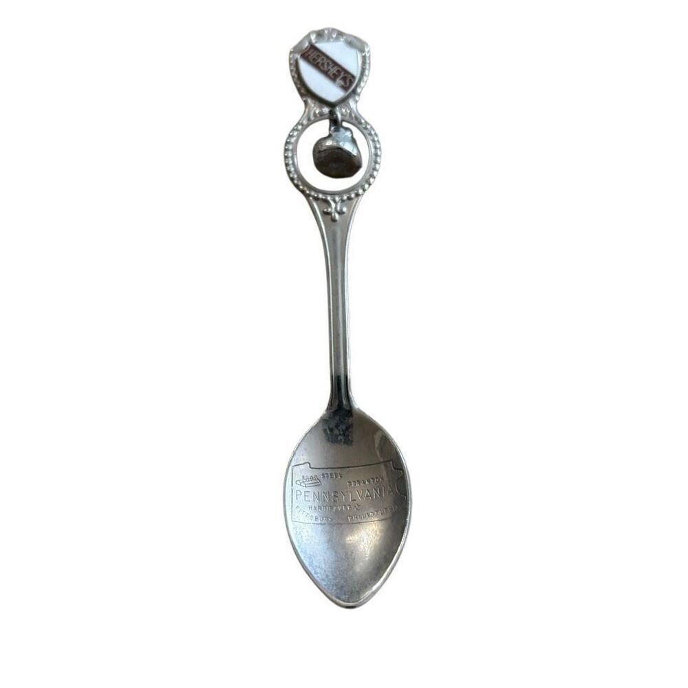 Hershey’s Kiss Pennsylvania Map Souvenir Spoon